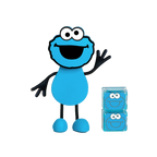 Sesame Street Water Activated Bath Toy - Cookie Monster