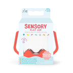 Sensory Play Jar - Lady Bug - Coral