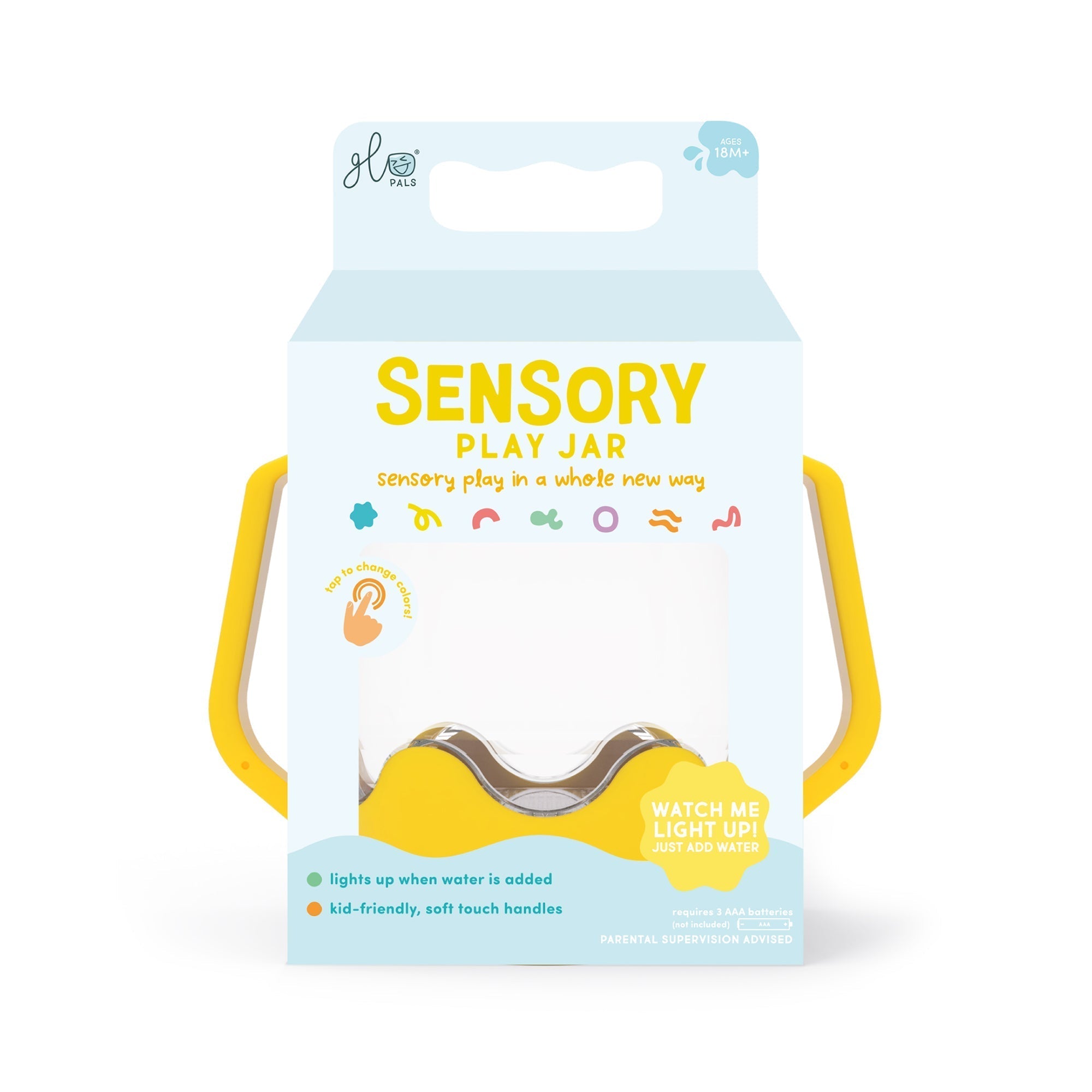 Sensory Play Jar - Honey Bee - Yellow