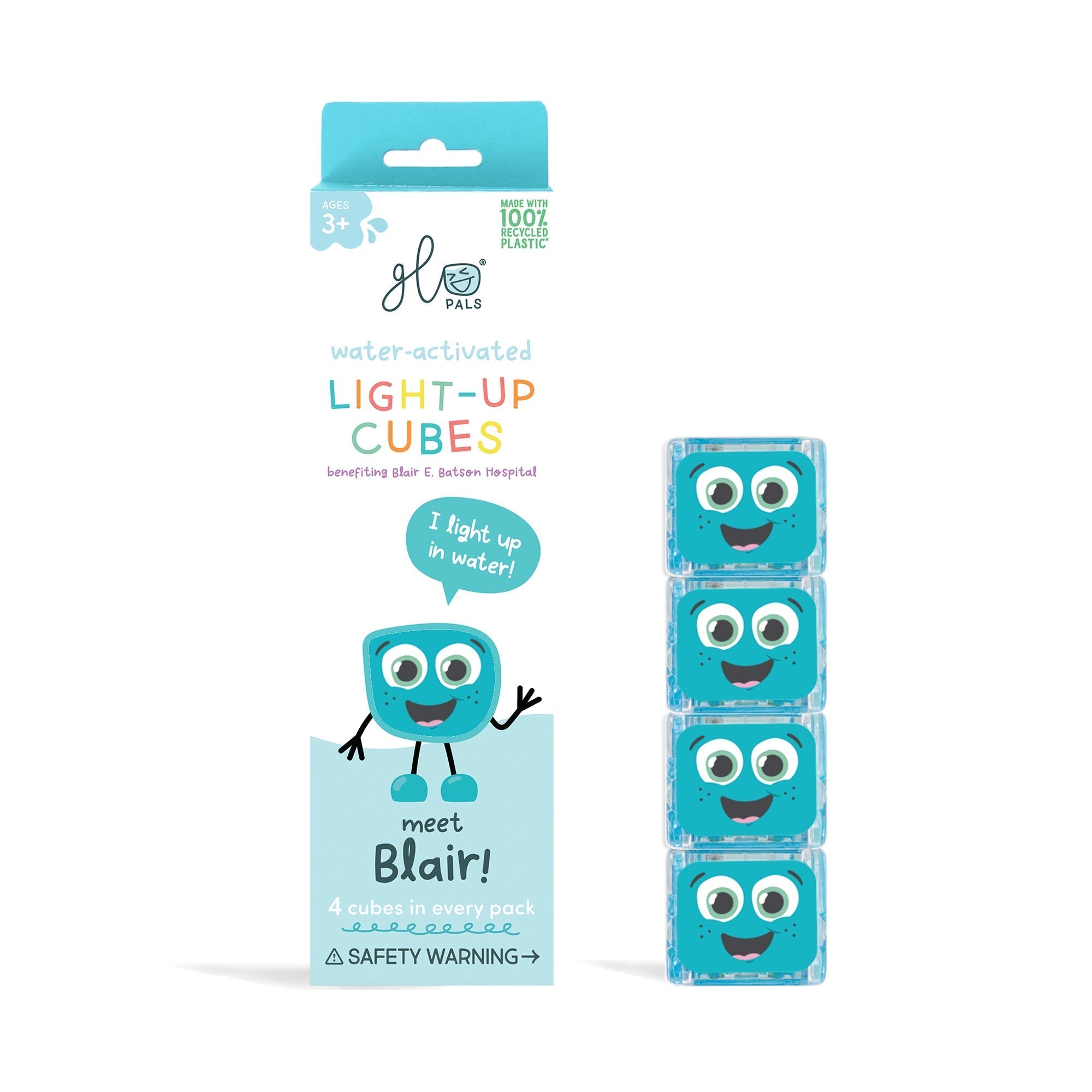 Light Up Cubes 4pk - Blair