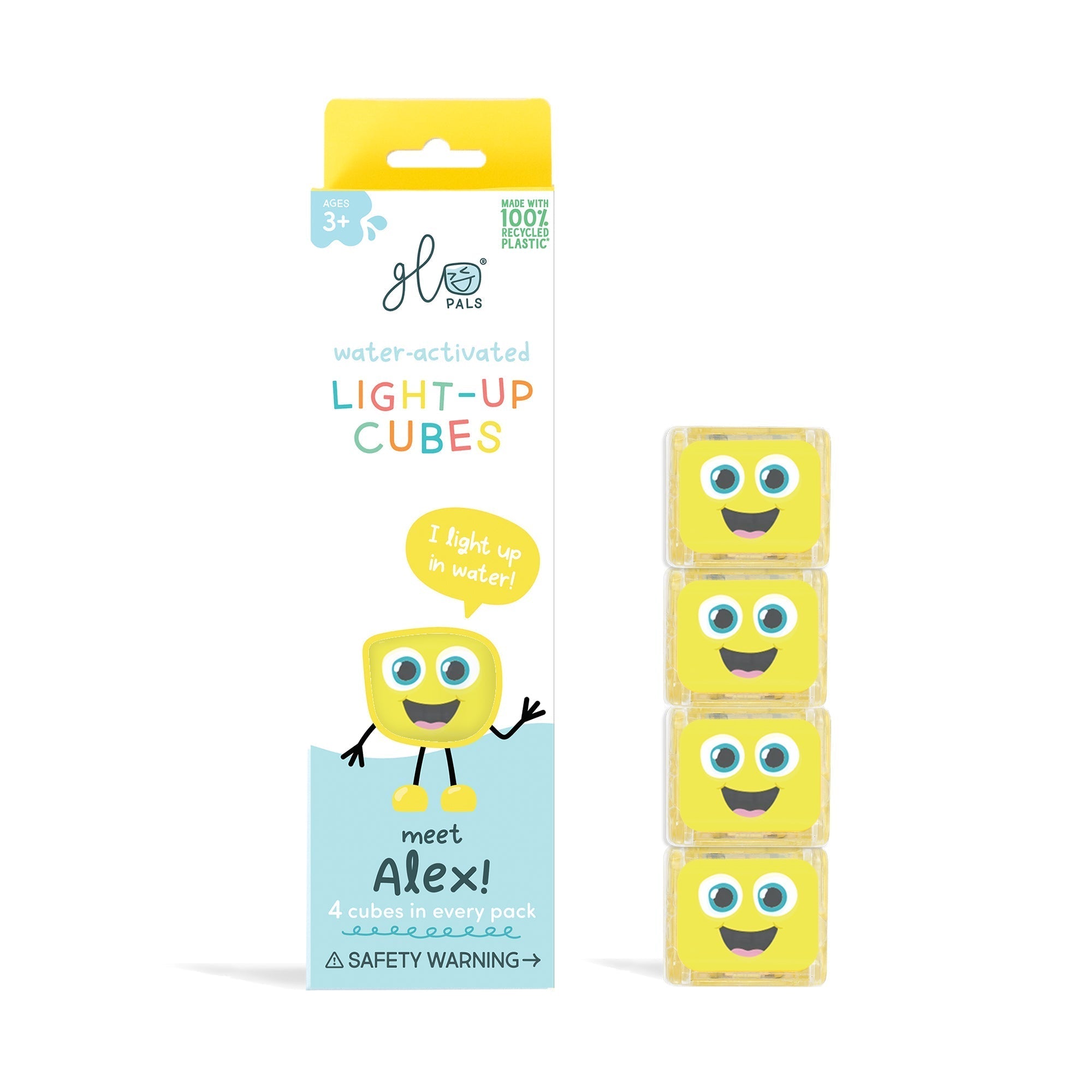 Light Up Cubes 4pk - Alex