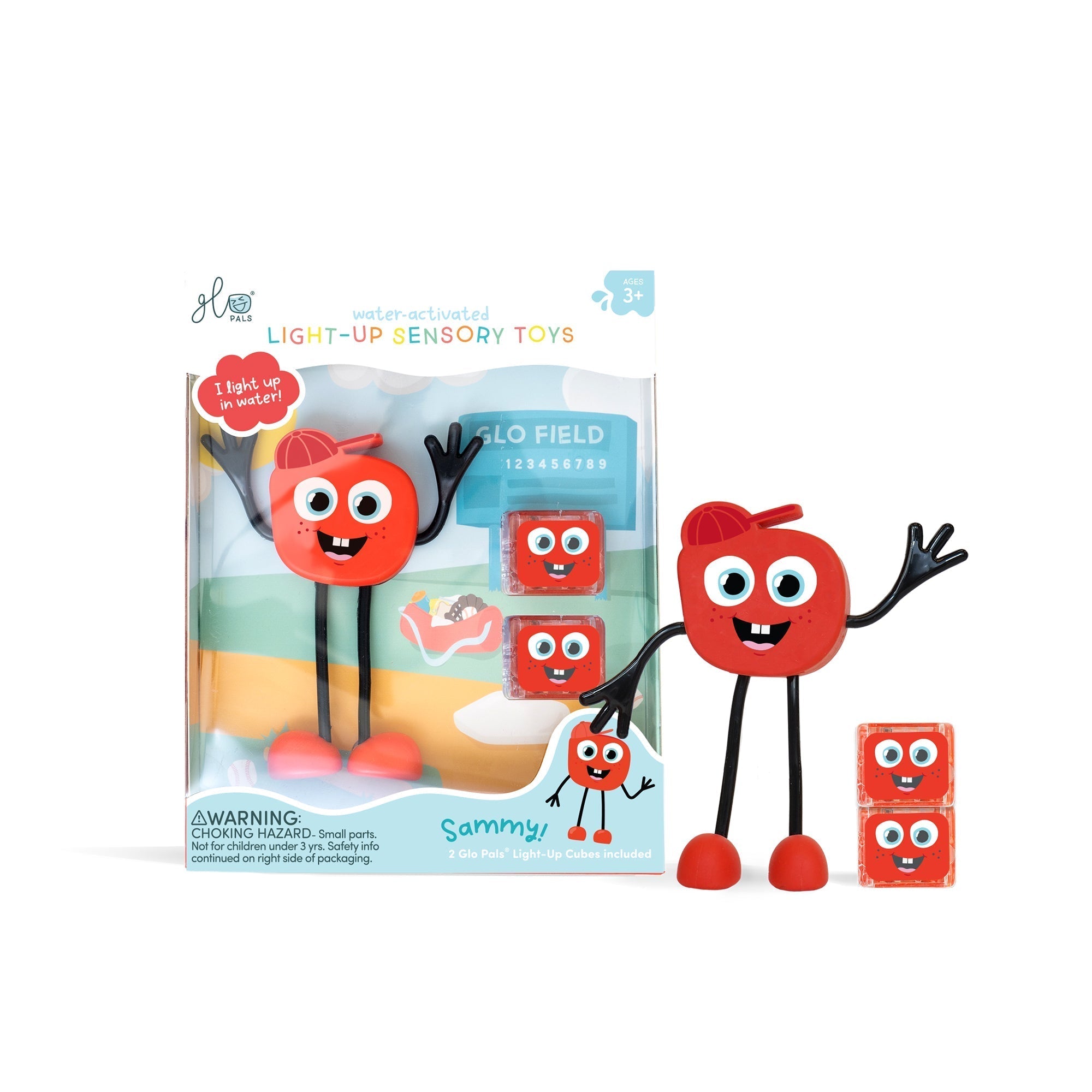 Water Activated Bath Toy - Sammy – Glo Pals Canada