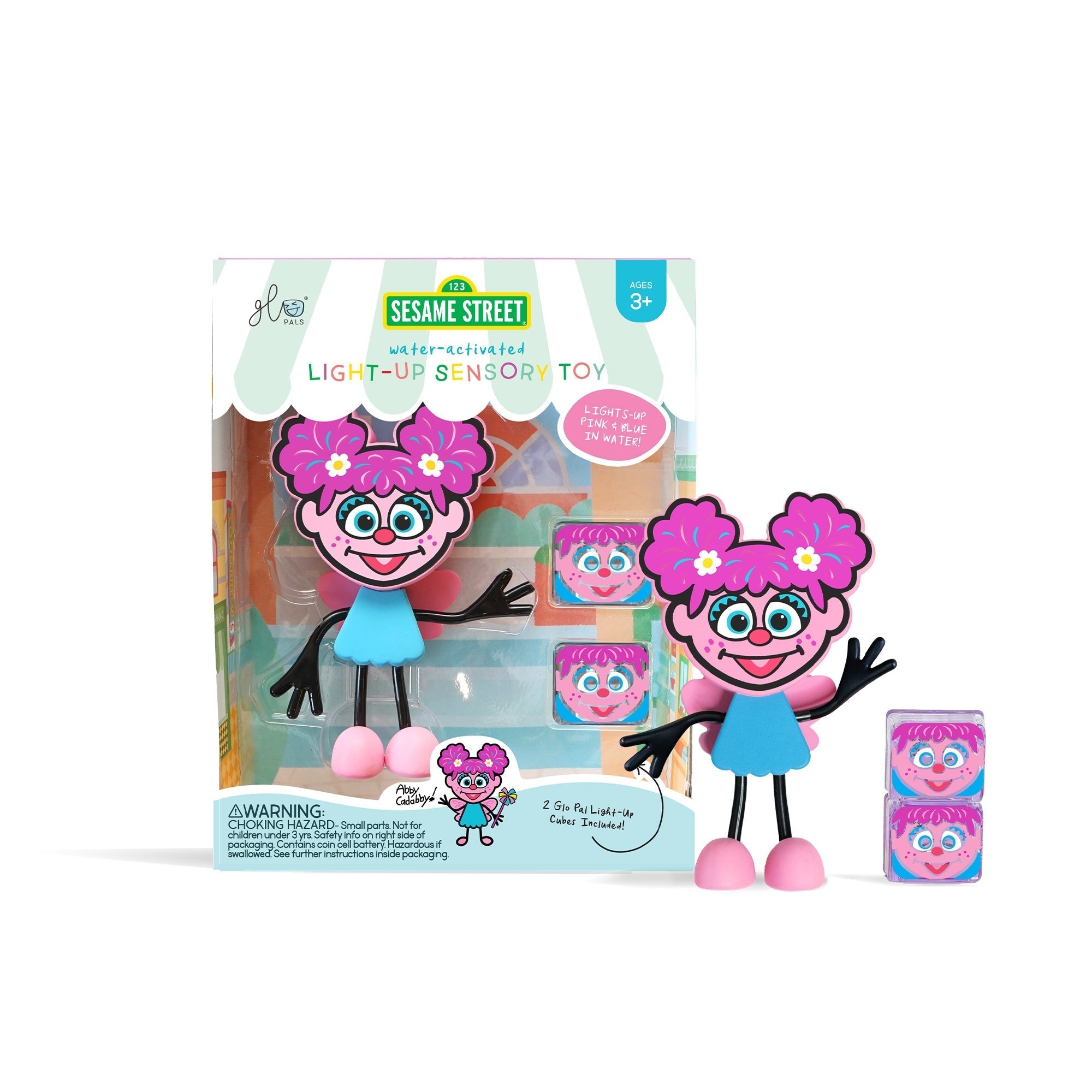 Sesame Street Water Activated Bath Toy - Abby Cadabby