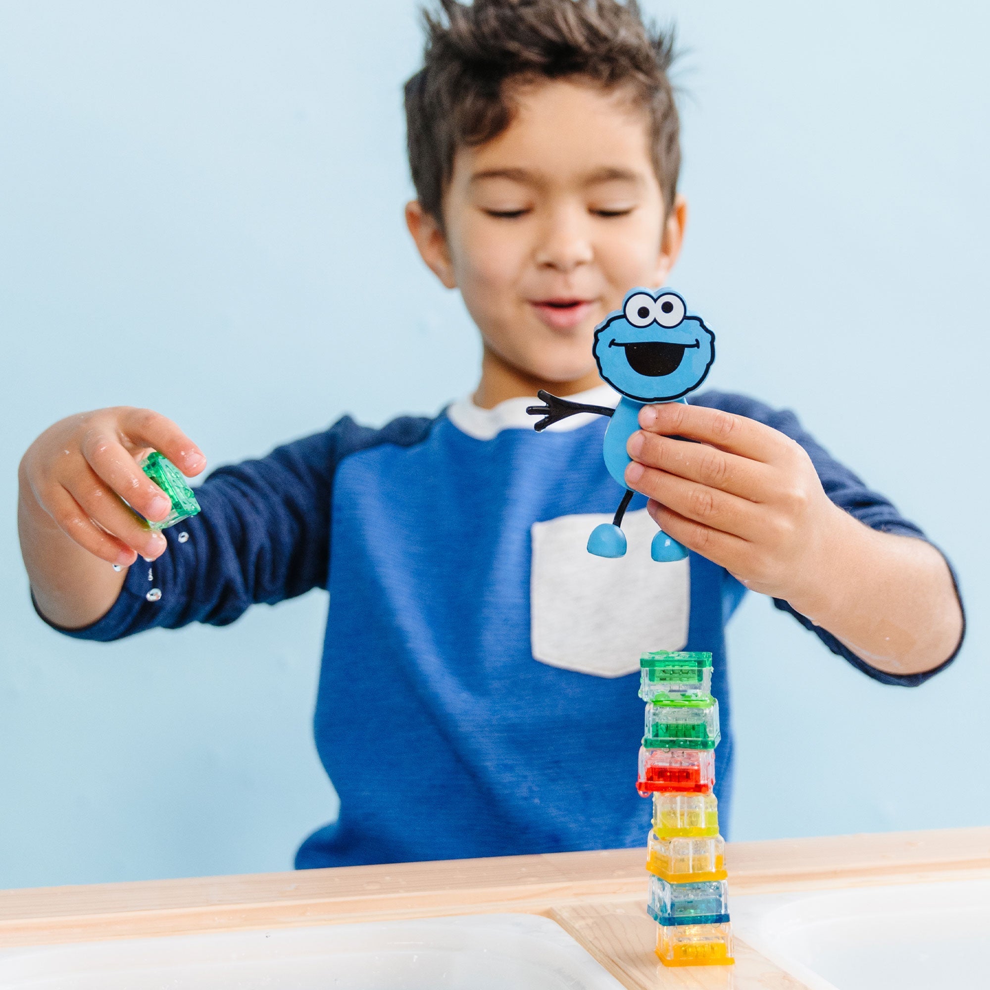 Sesame Street Water Activated Bath Toy - Cookie Monster