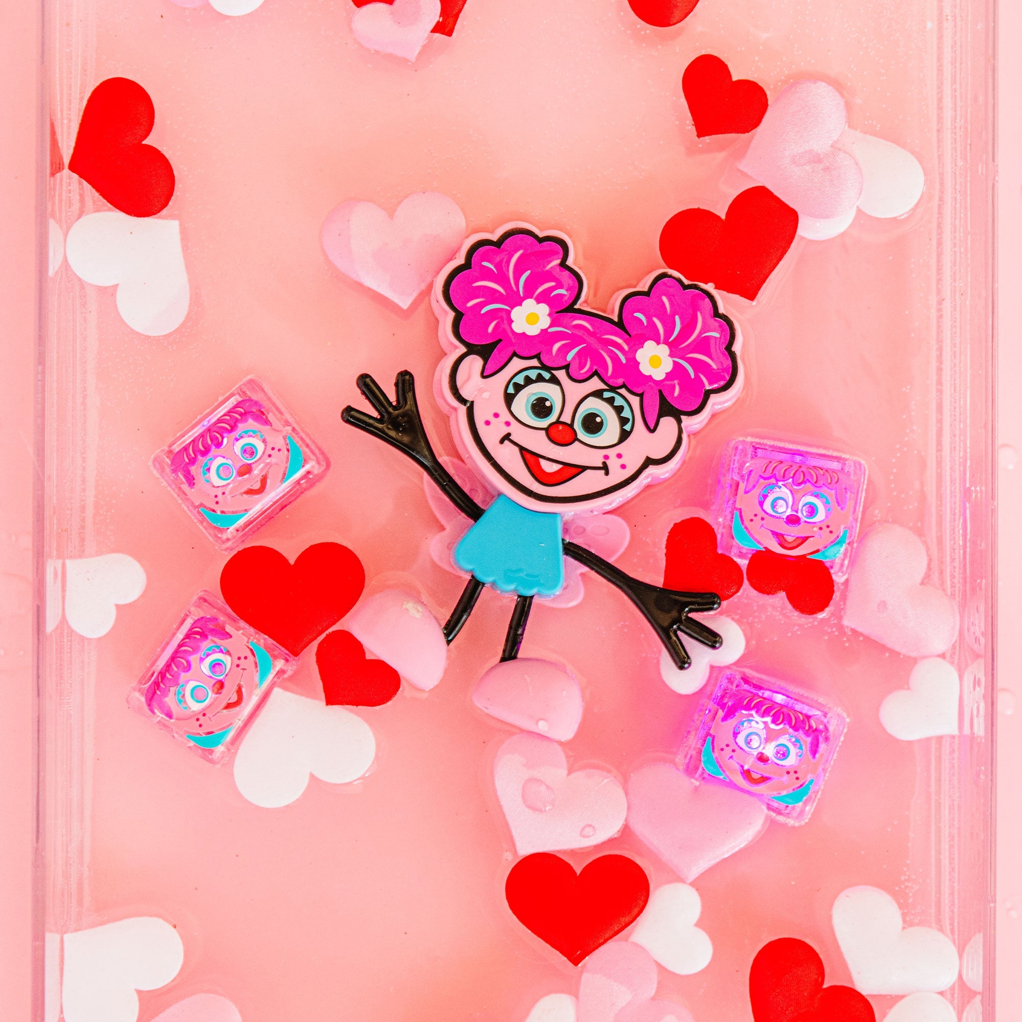 Sesame Street Light Up Cubes 4pk - Abby Cadabby