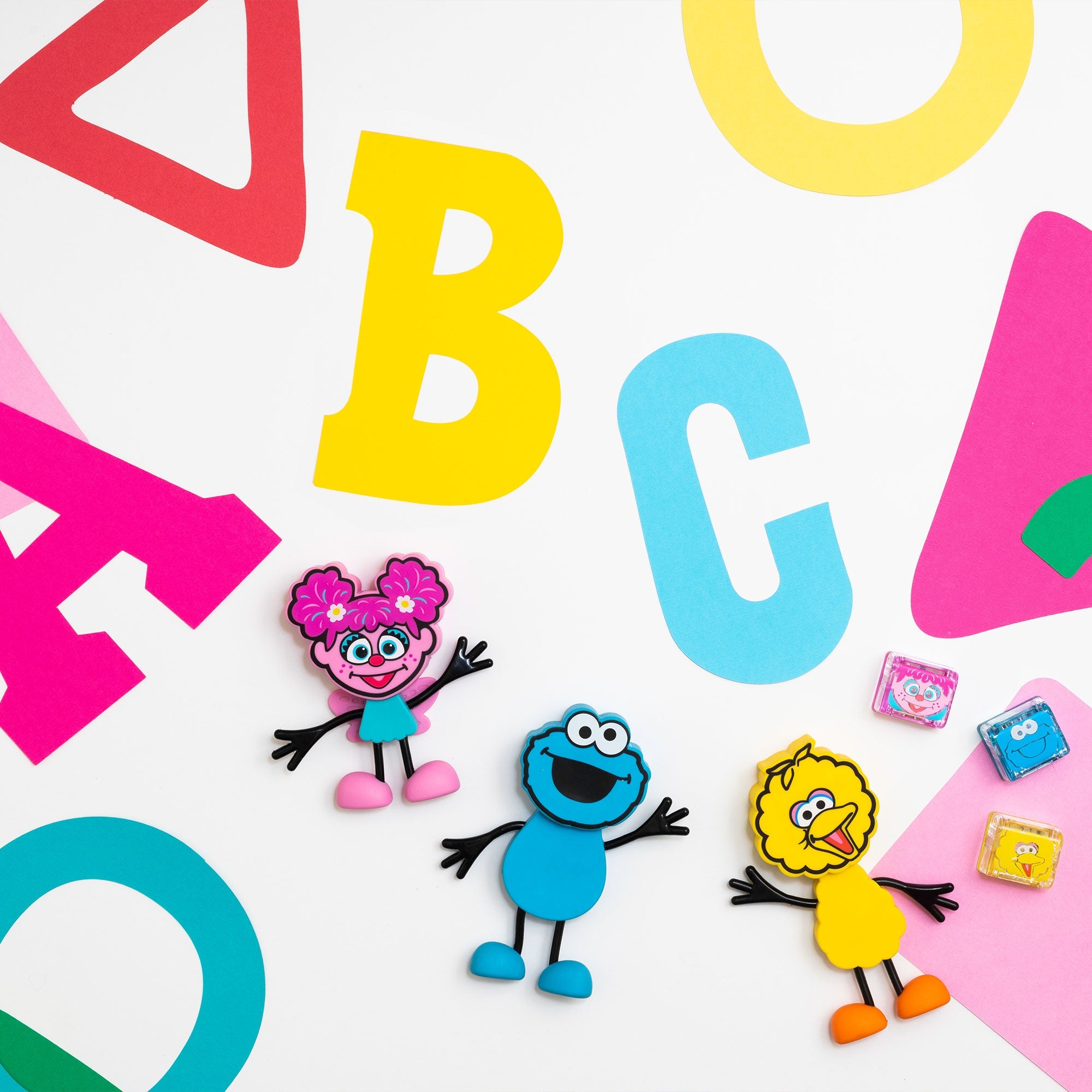 Sesame Street Light Up Cubes 4pk - Abby Cadabby