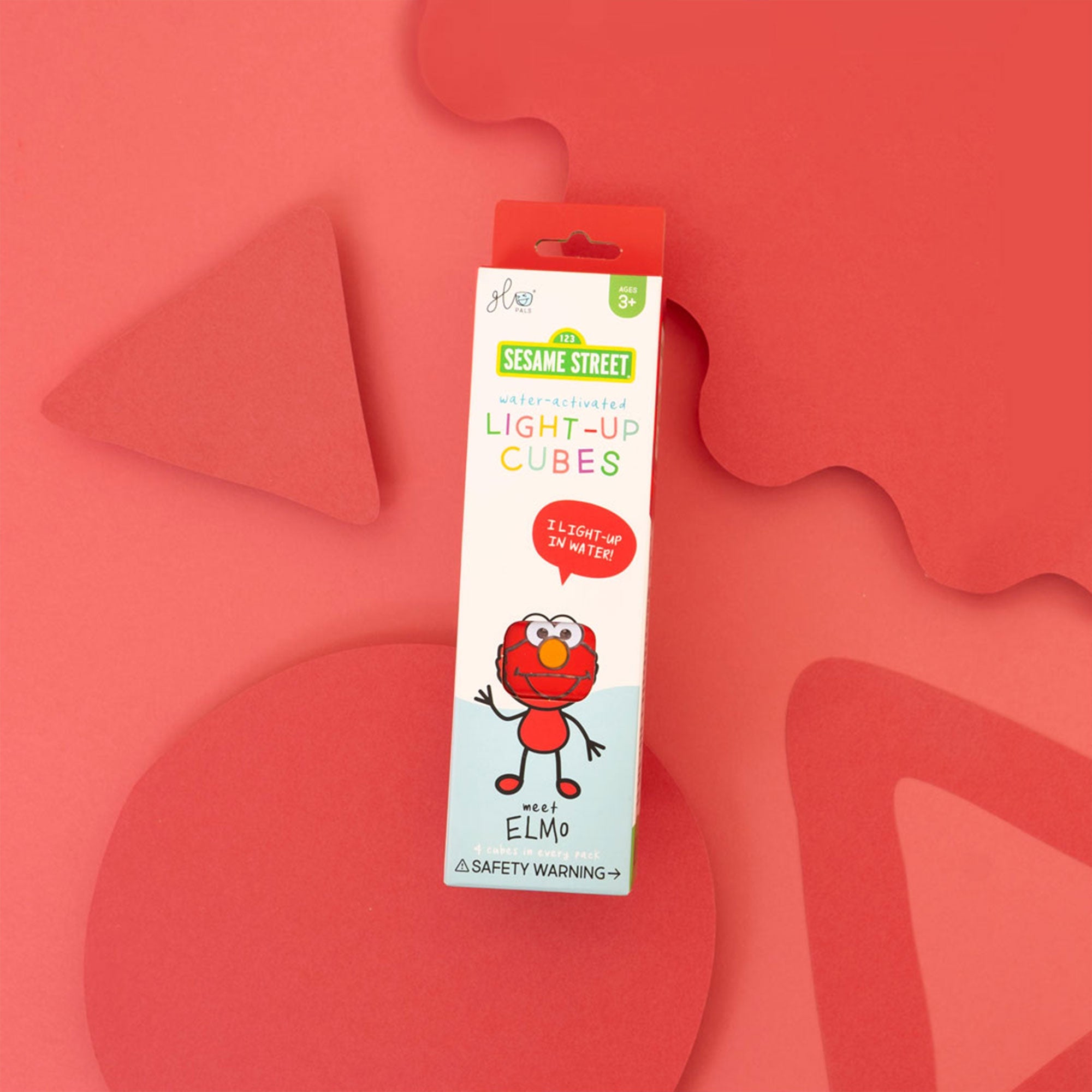 Sesame Street Light Up Cubes 4pk - Elmo
