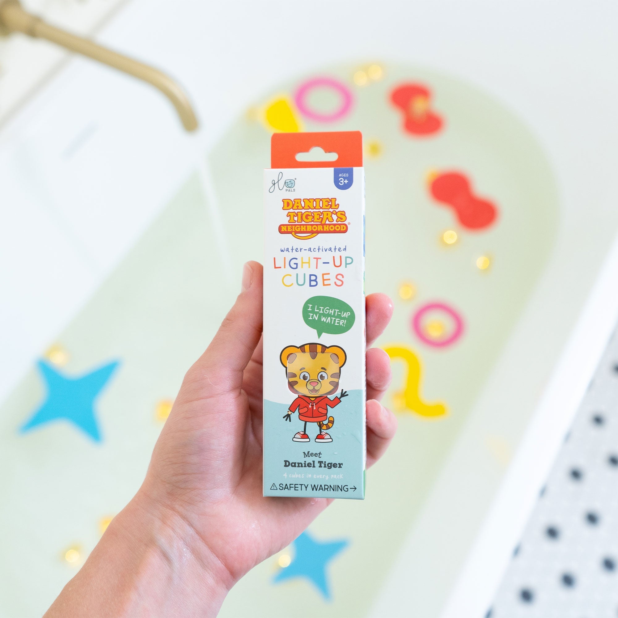 Daniel Tiger - Light Up Cubes 4pk