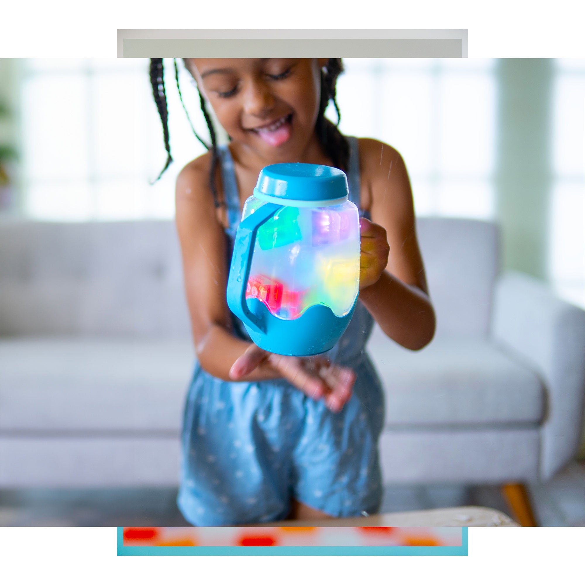 Sensory Play Jar - Surf's Up - Blue