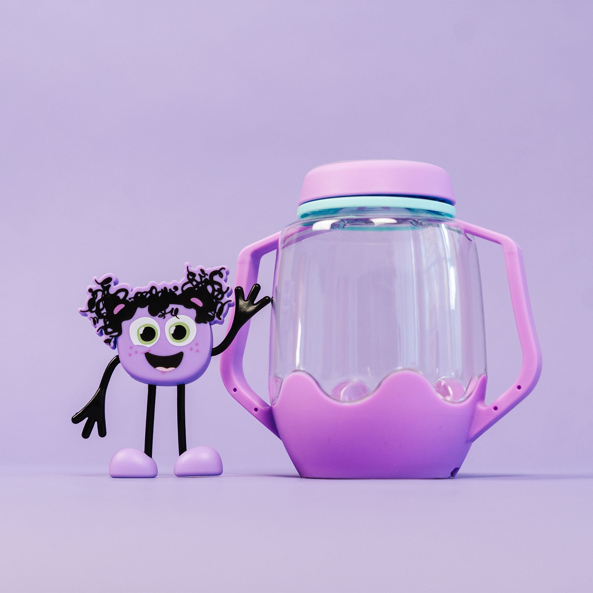 Sensory Play Jar - Stardust - Purple