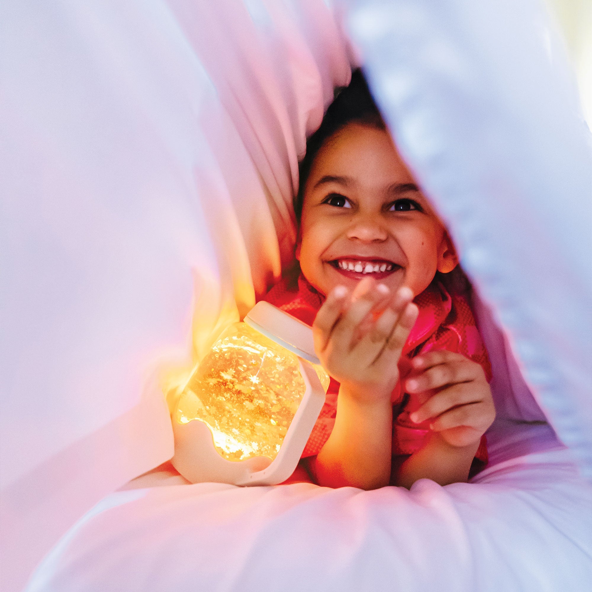 Sensory Play Jar - Cozy Cloud - Grey