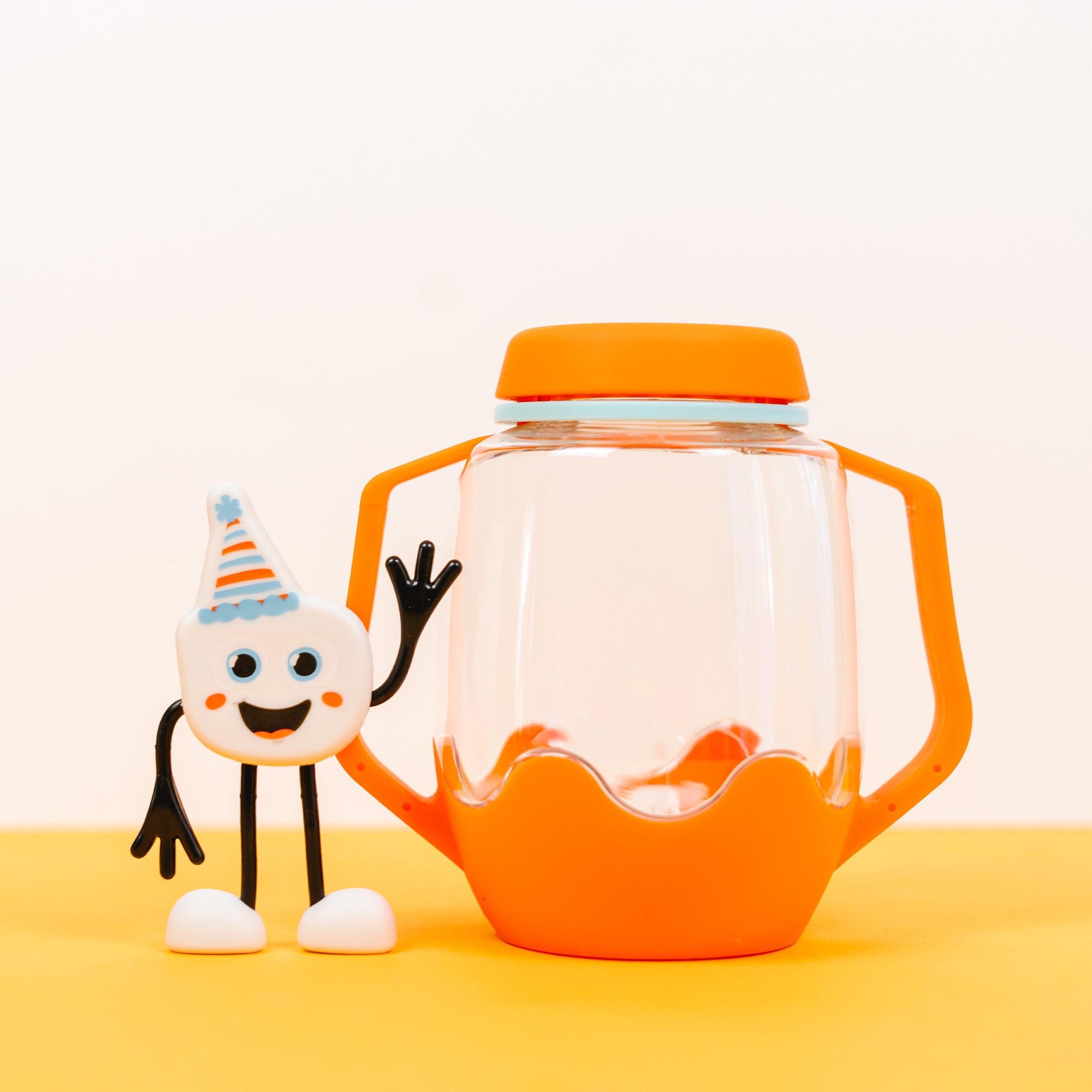 Sensory Play Jar - Dreamsicle - Orange