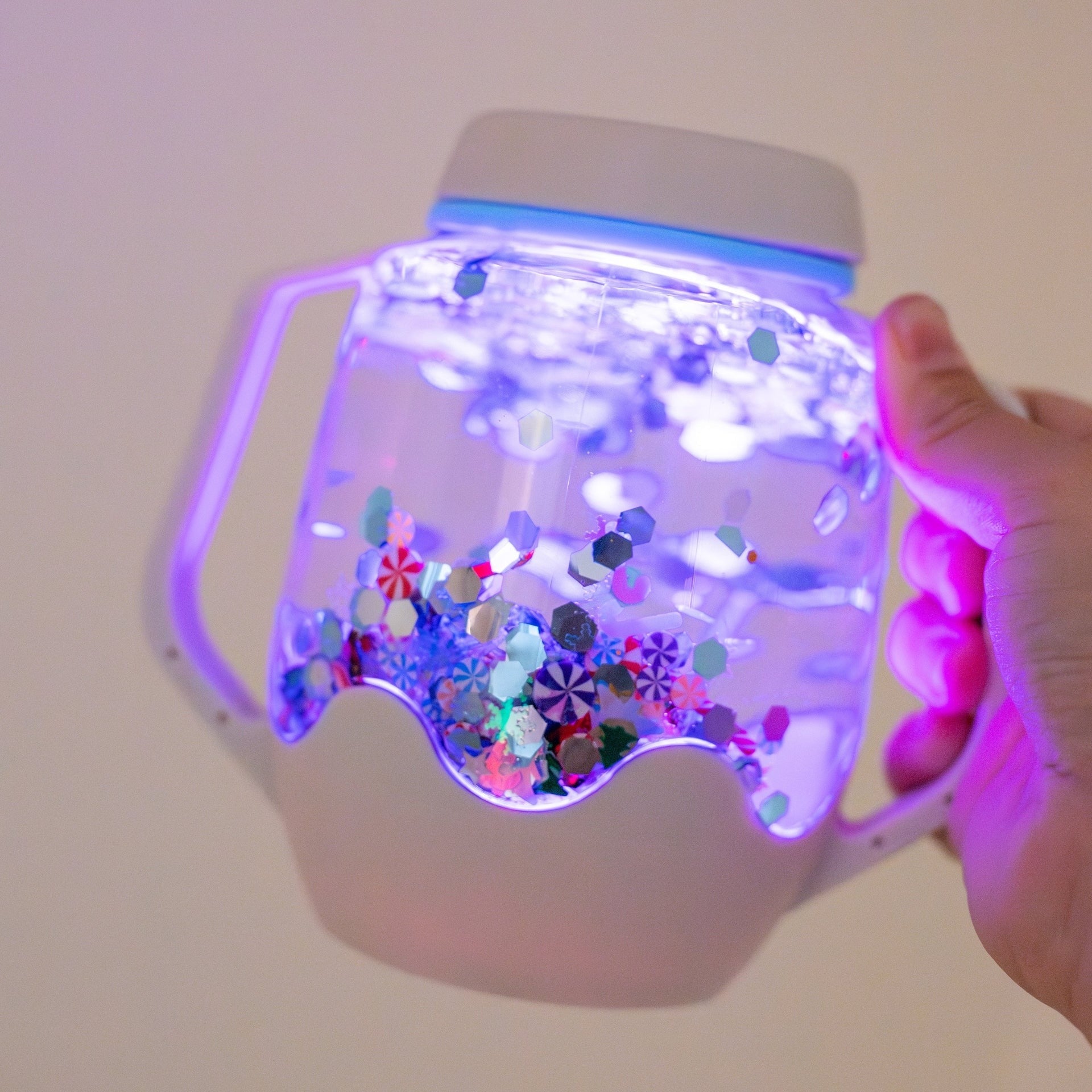 DIY Sensory Jar Gift Set - Sensory Snowglobe