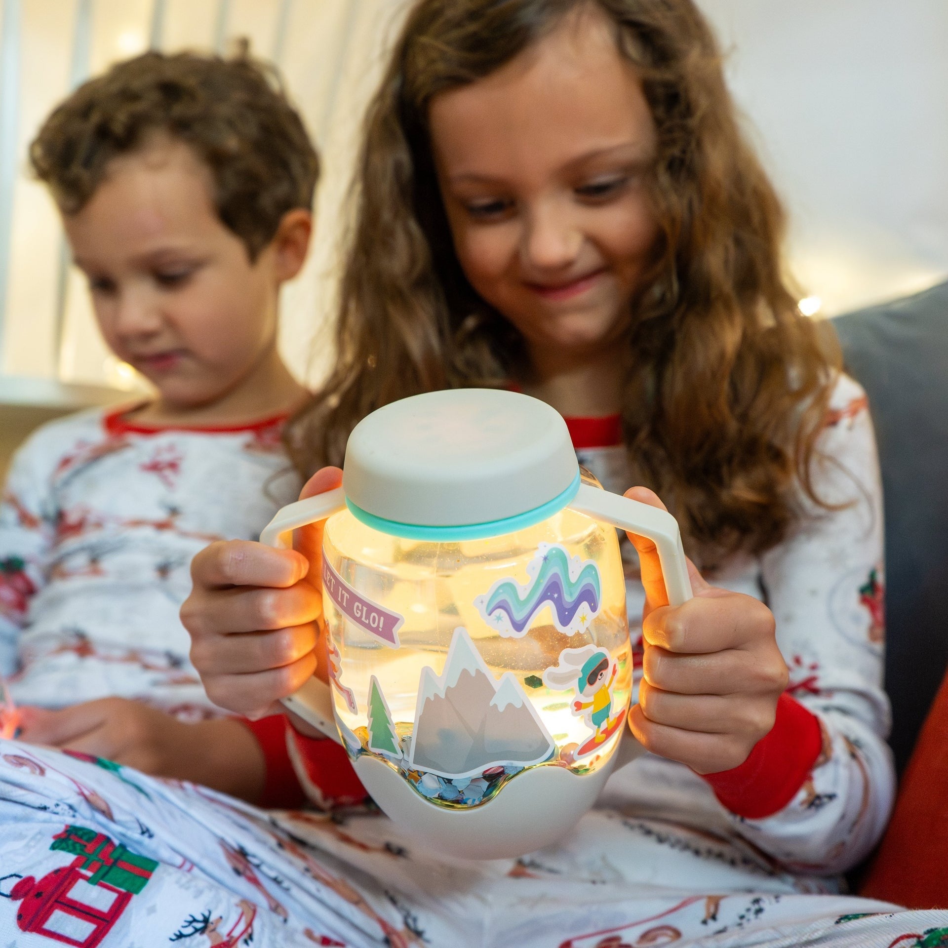 DIY Sensory Jar Gift Set - Sensory Snowglobe