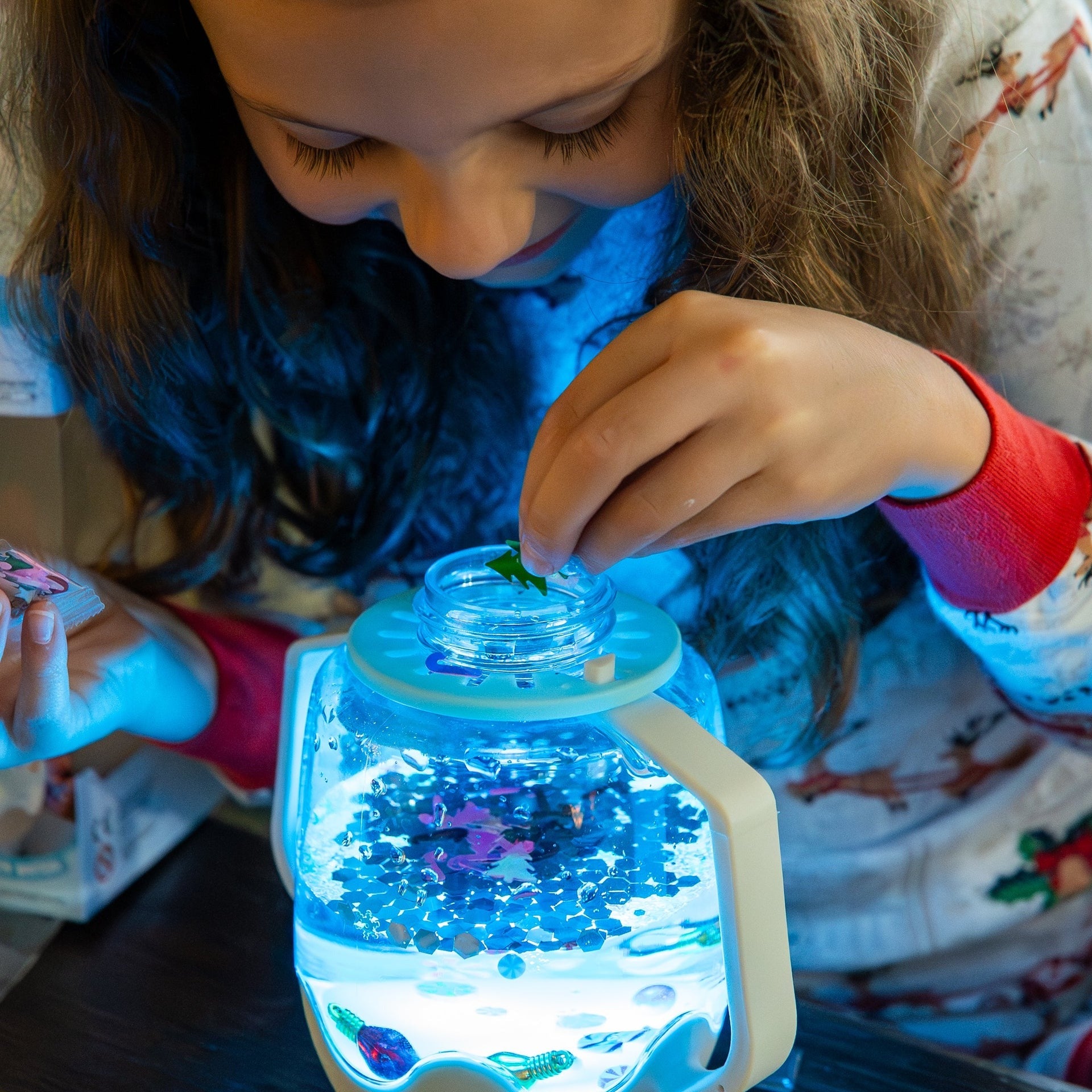 DIY Sensory Jar Gift Set - Sensory Snowglobe