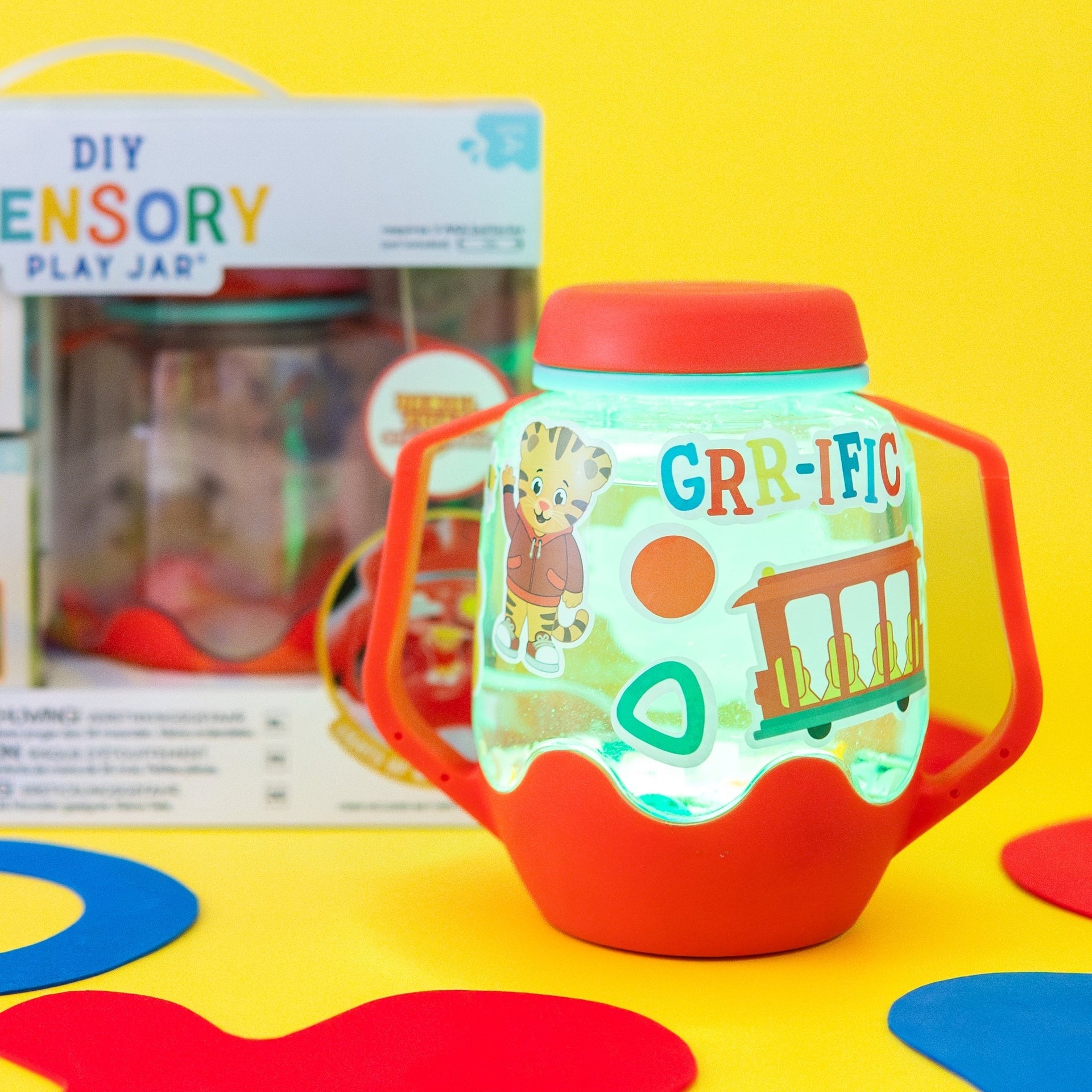 DIY Sensory Jar Gift Set - Daniel TIger