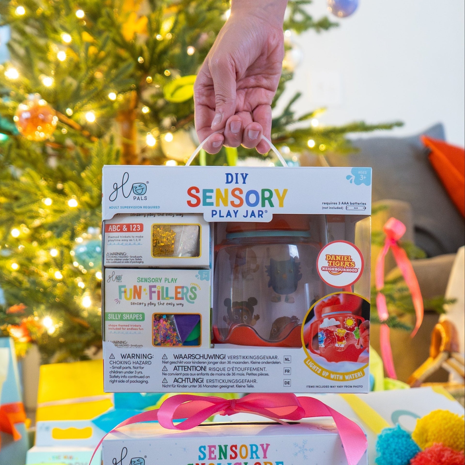 DIY Sensory Jar Gift Set - Daniel TIger