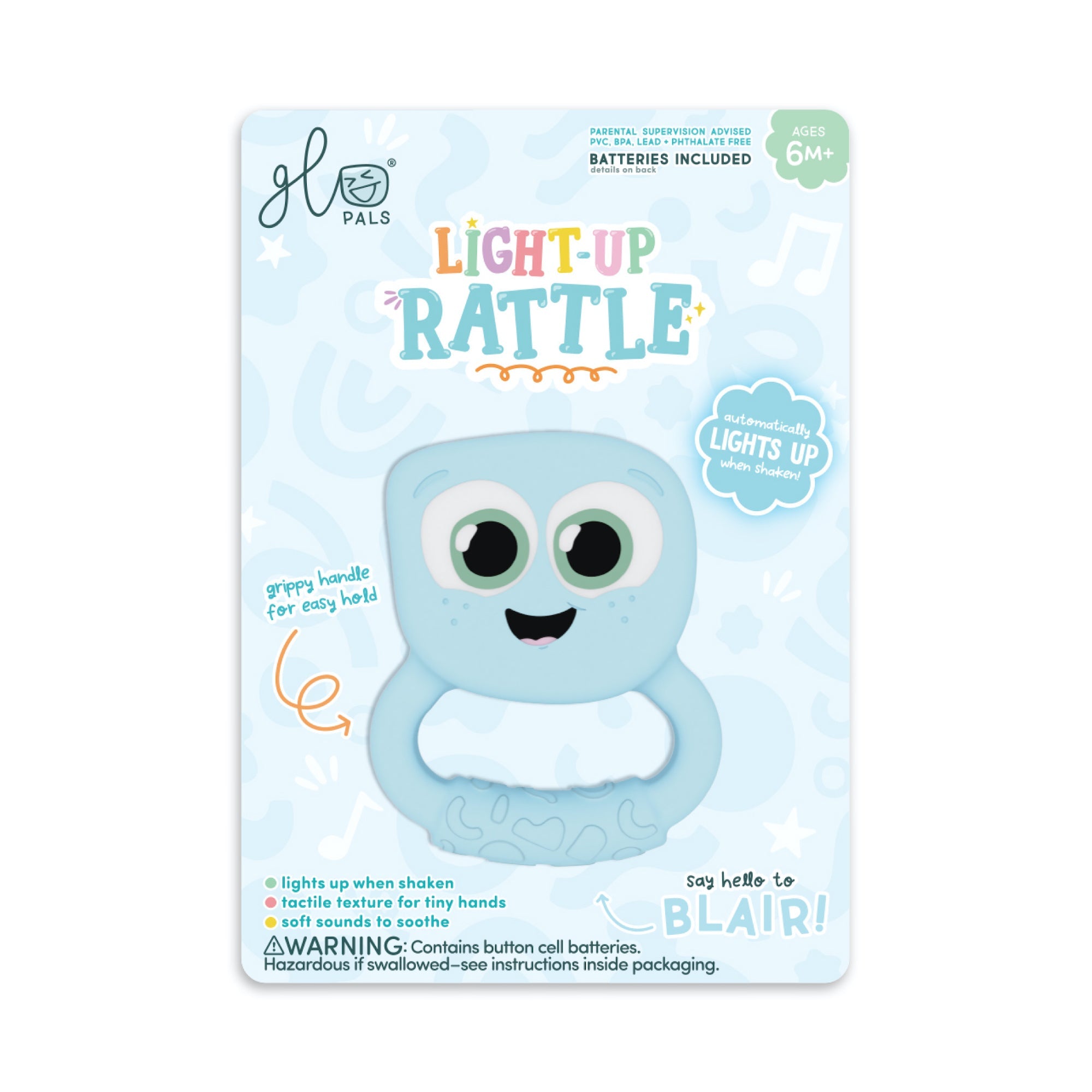 Light Up Rattle - Blair