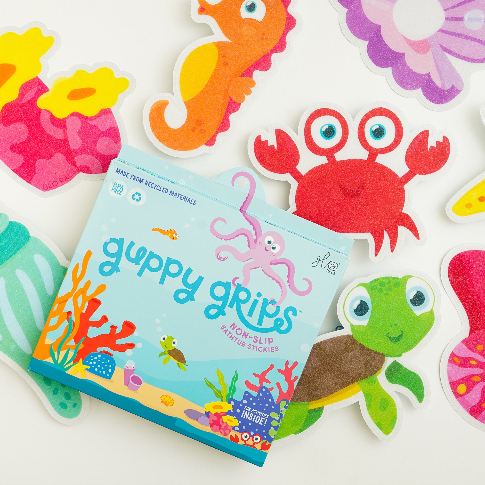 Anti-Slip Bath Grips - Guppy Grips