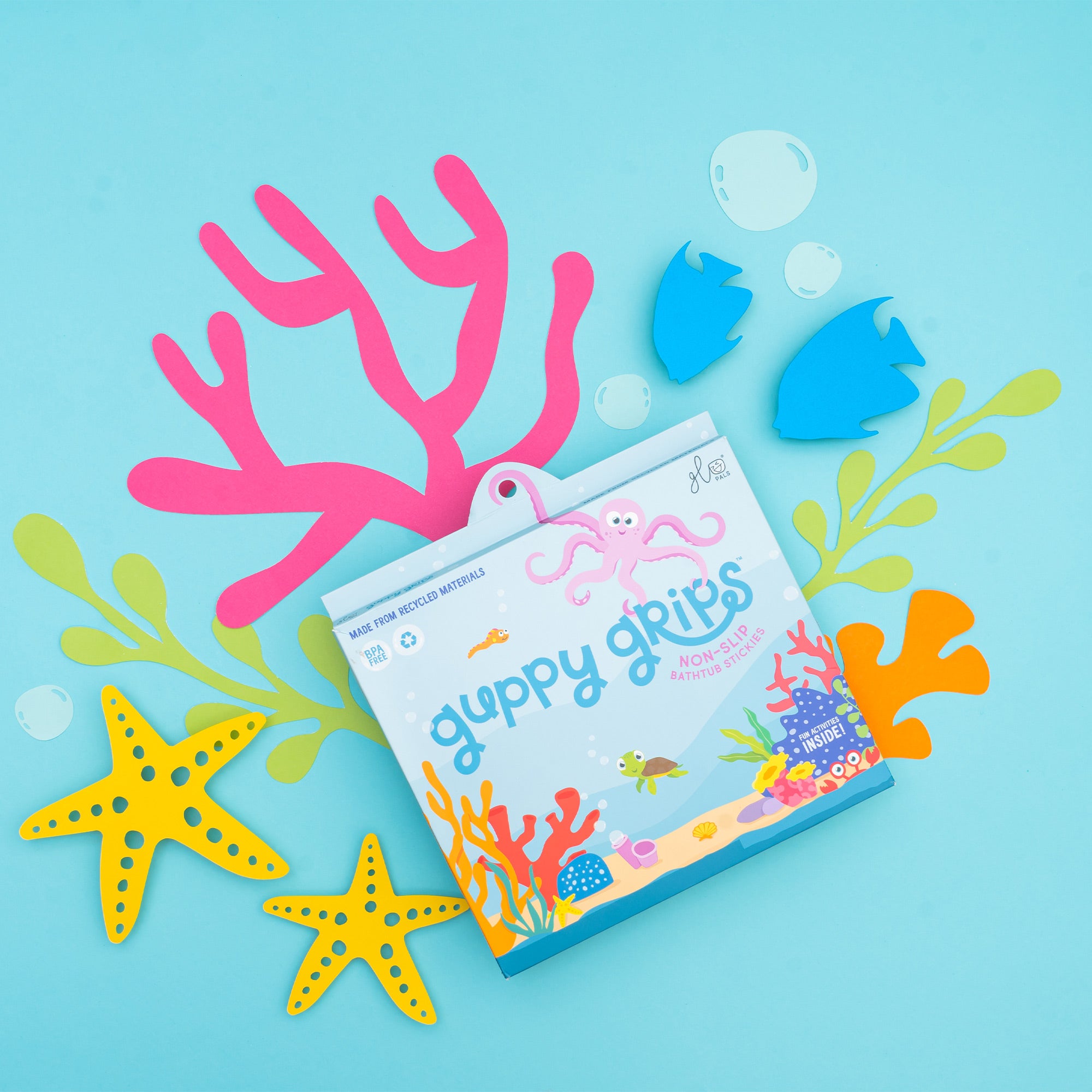 Anti-Slip Bath Grips - Guppy Grips