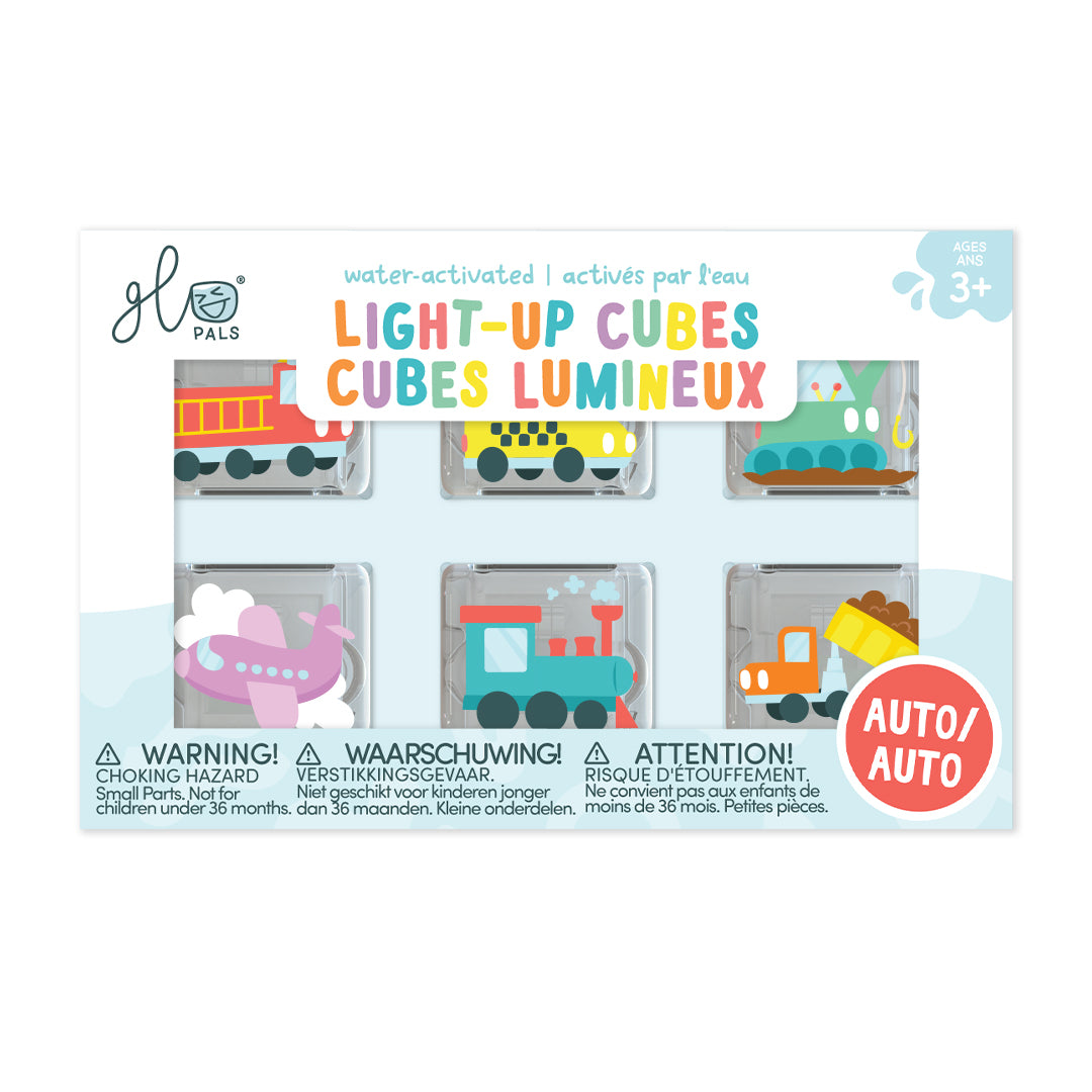 Light Up Cubes 6pk - Auto