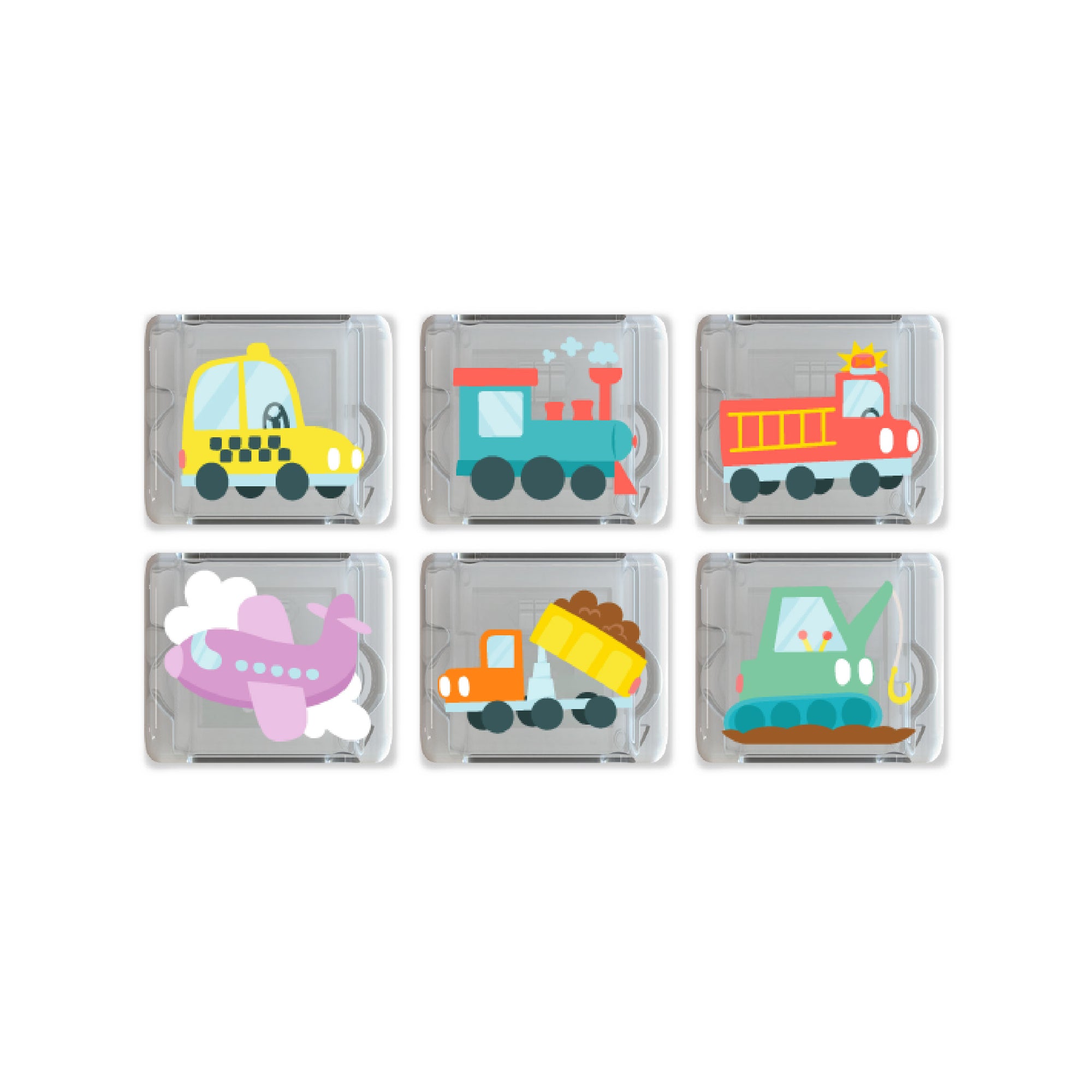 Light Up Cubes 6pk - Auto