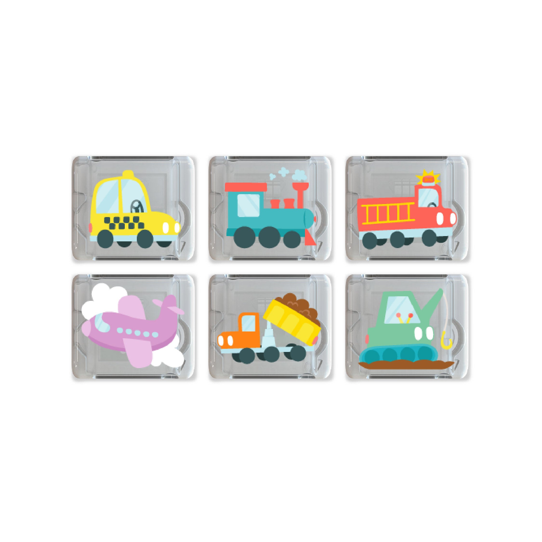 Light Up Cubes 6pk - Auto