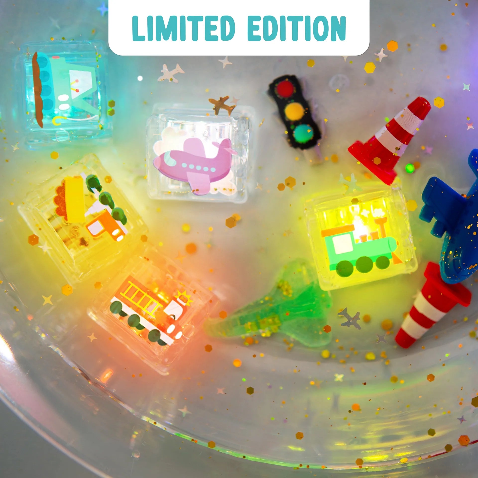 Light Up Cubes 6pk - Auto