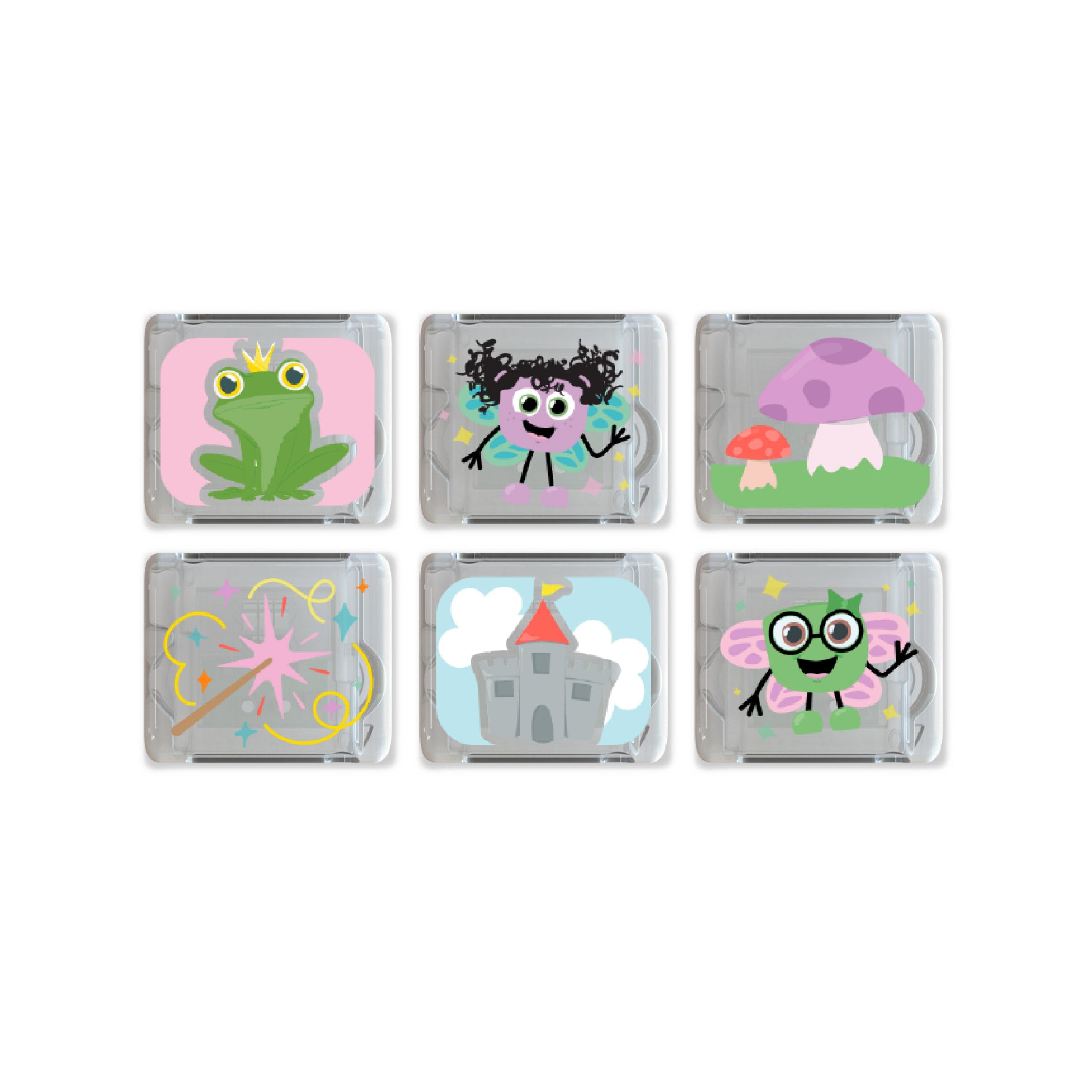 Light Up Cubes 6pk - Fairies