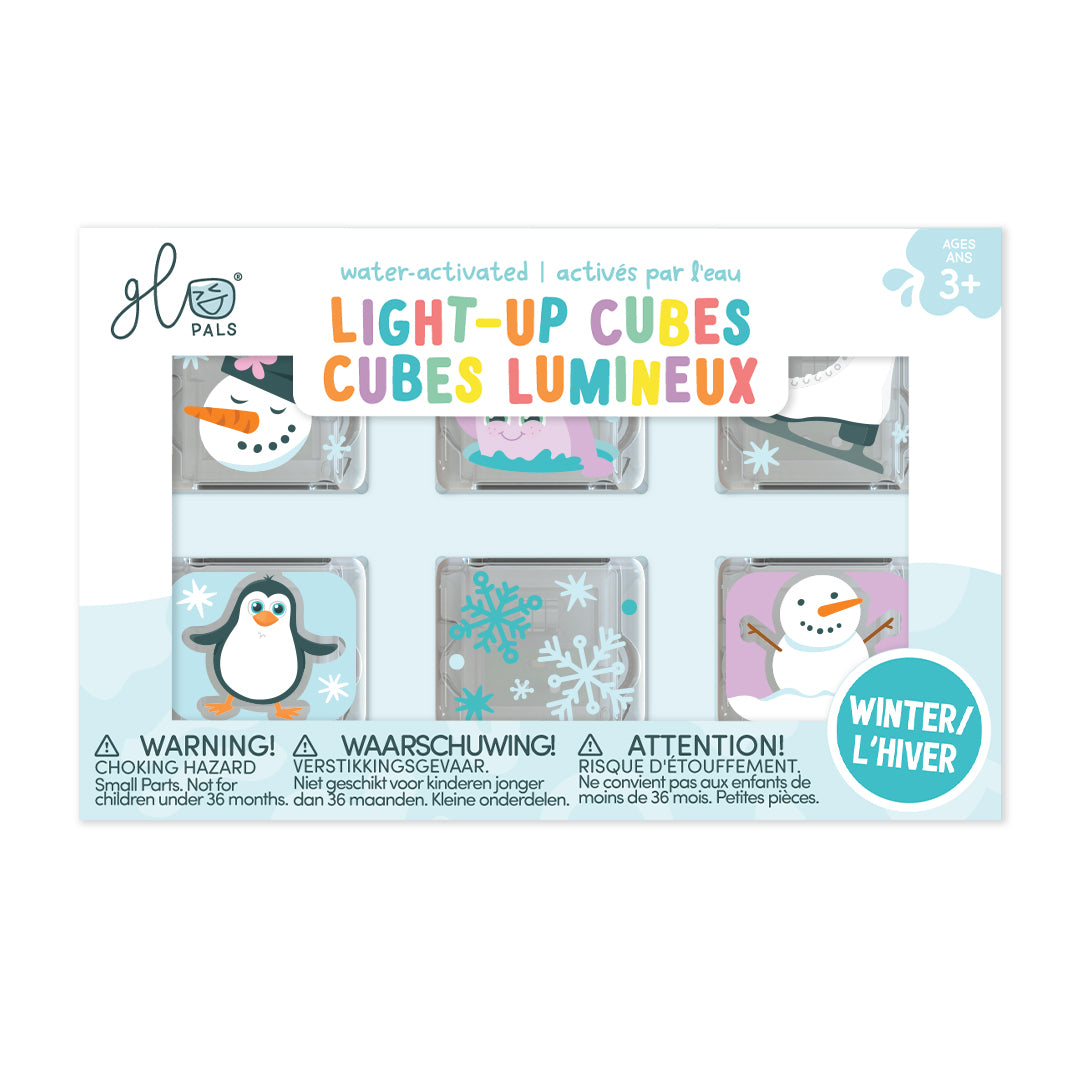 Light Up Cubes 6pk - Winter