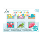 Light Up Cubes 6pk - Ocean