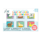 Light Up Cubes 6pk - Farm