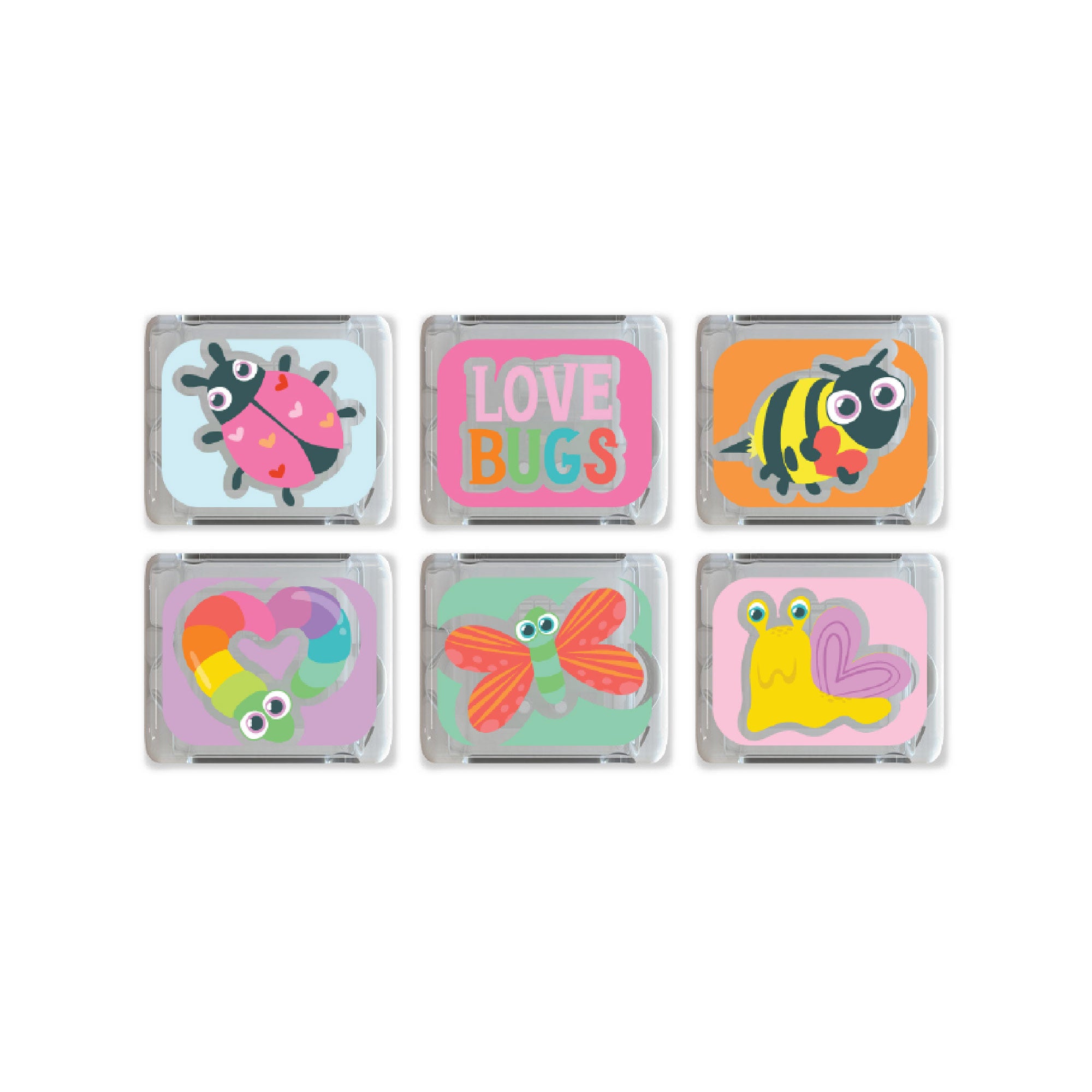 Light Up Cubes 6pk - Love