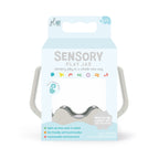 Sensory Play Jar - Cozy Cloud - Grey